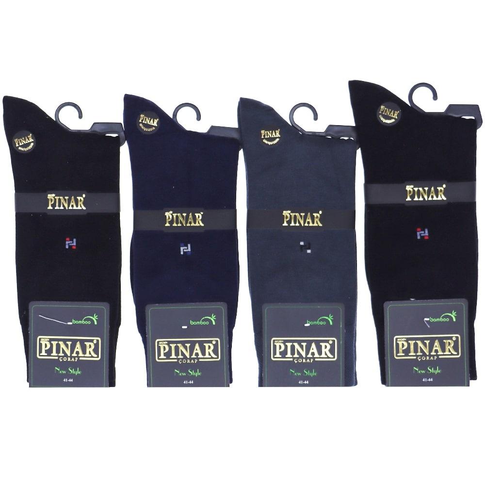 Pınar 6300 Erkek Bambu Dikişsiz Soket Çorap