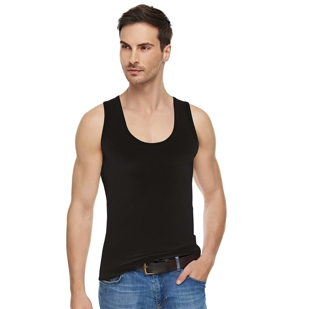 Tutku Elit 1201 Erkek Modal Elastan Atlet - Beyaz - XL