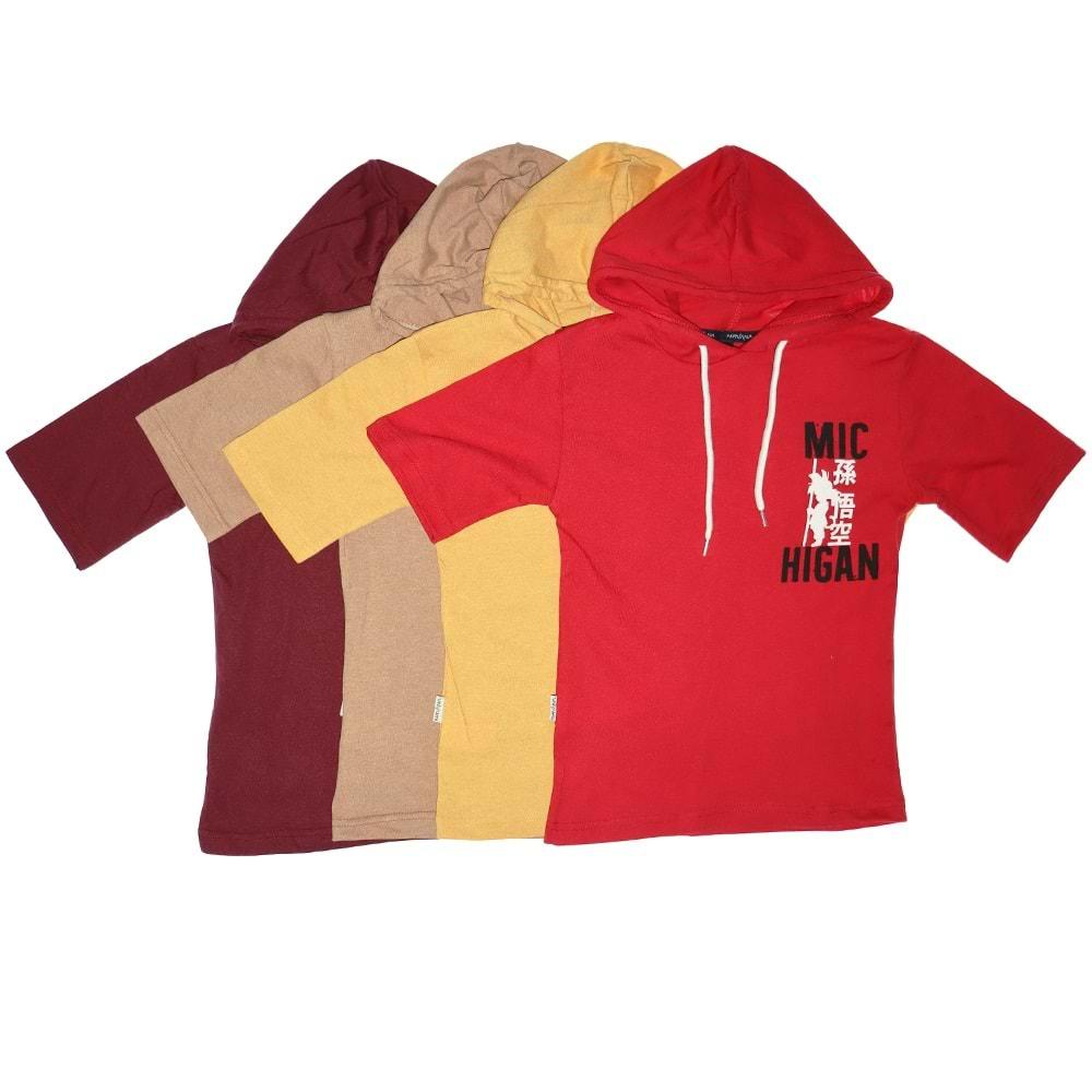 Nirvana 372 Mıc Hıcan Baskılı Erkek Çocuk Sweatshirt Tişört 13-16 Yaş