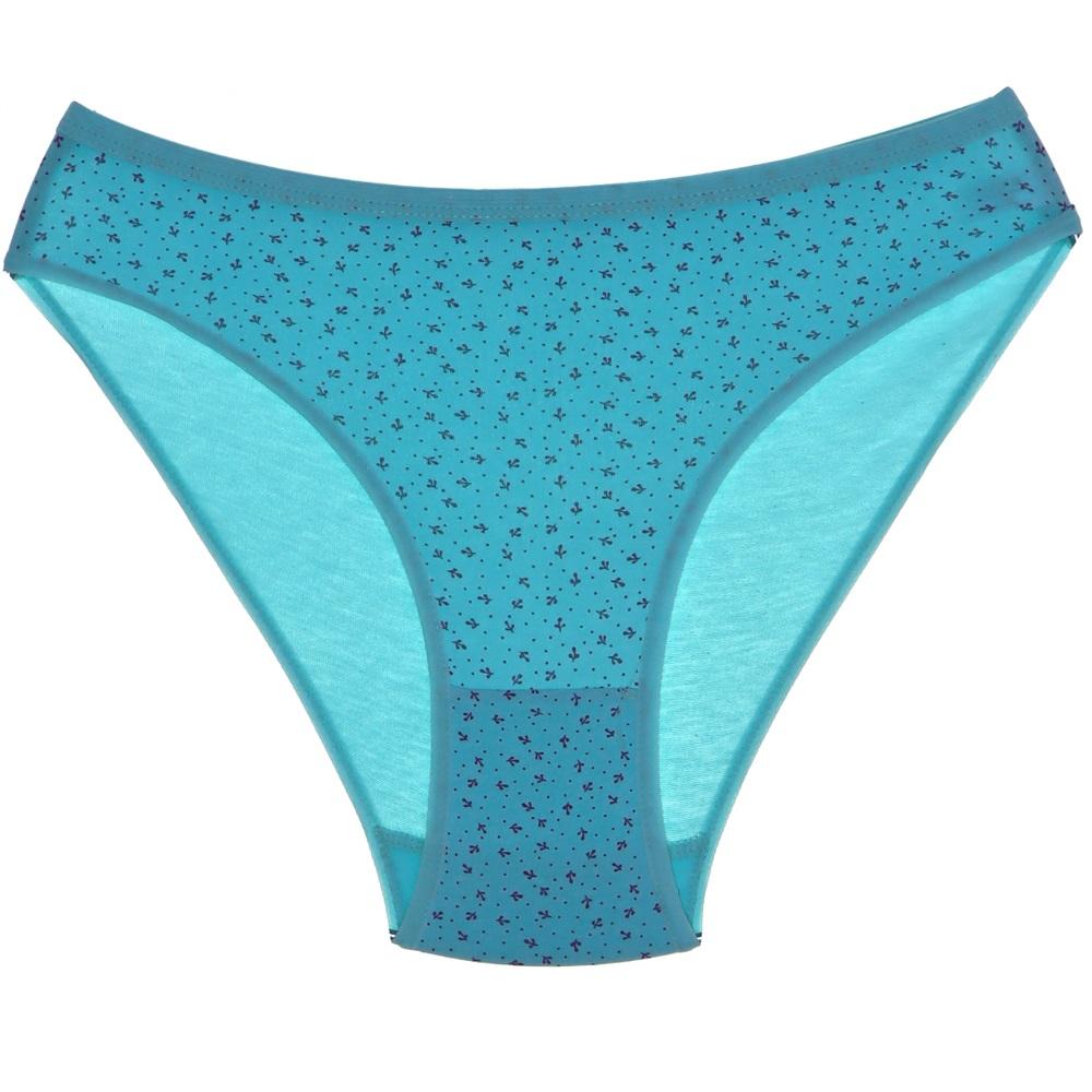 Dondeza 101 Bayan Desenli Bikini - Turkuaz - STANDART