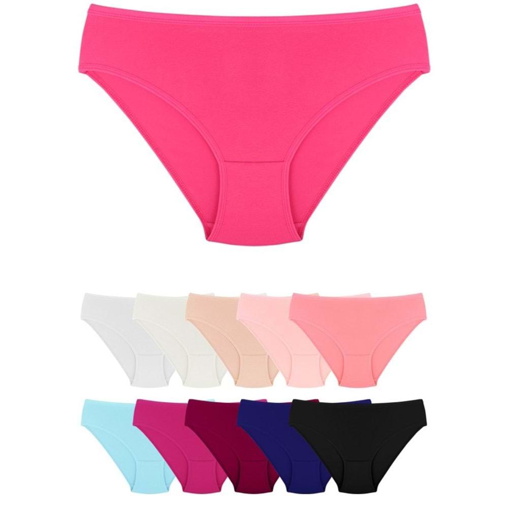 Dondeza 602 Bayan Düz 2XL Beden Bato - Bordo - XXL