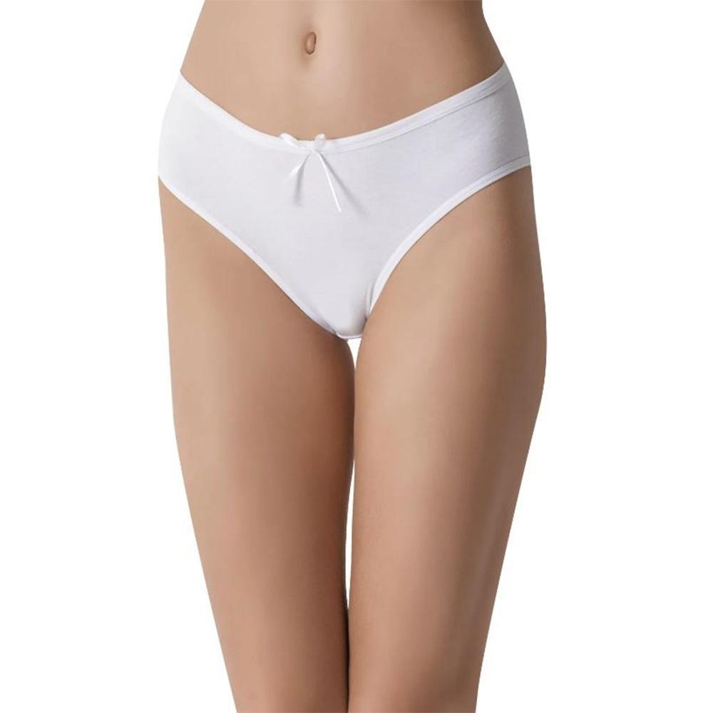 Miss Blue 5660 Bayan Arka Baklava Dantel P.Düz Likralı Külot Bato 3XL