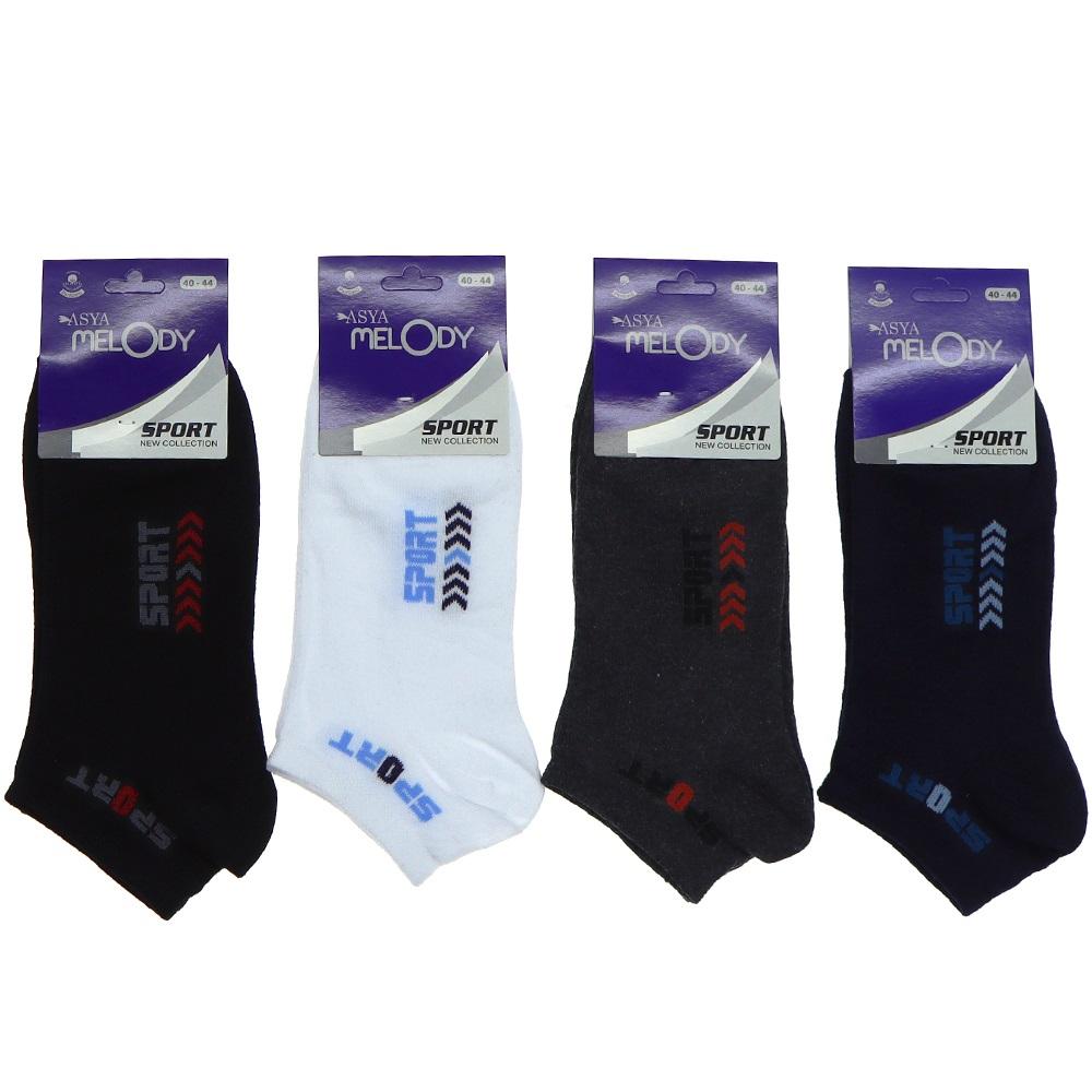 Asya Melody 0382 Erkek Likralı Patik Çorap