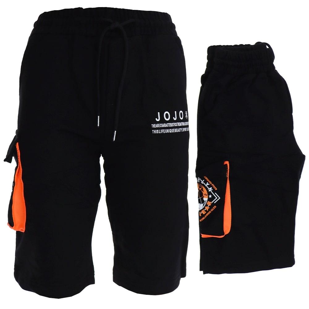 Jojo 3004 Erkek Çocuk Kom. Pen. Jojo Bas. Garson Kapri Alt 9-12 Yaş - Siyah