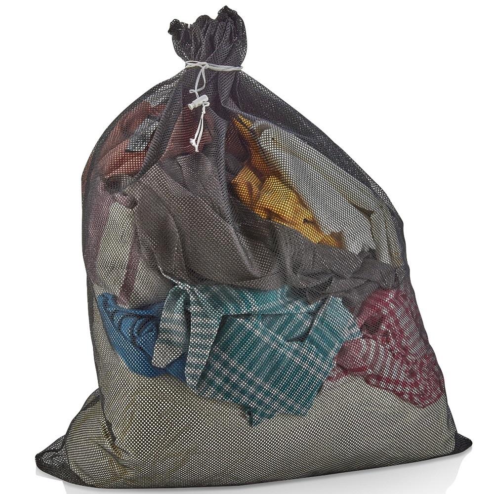 Yuvalin Çok Amaçlı Ağzı Büzgülü Çamaşır Yıkama Filesi Büyük Boy 60x80cm