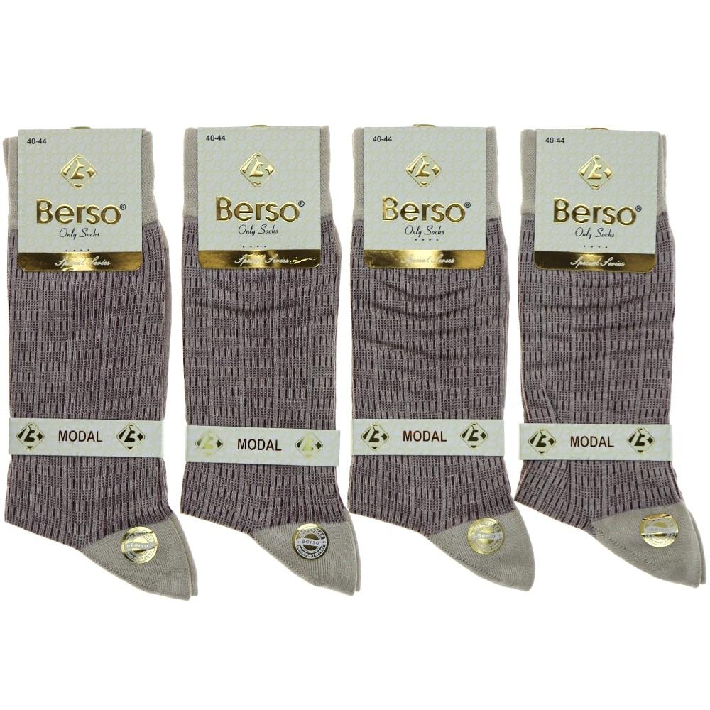 Berso 5090 Erkek Likralı Modal Soket Çorap