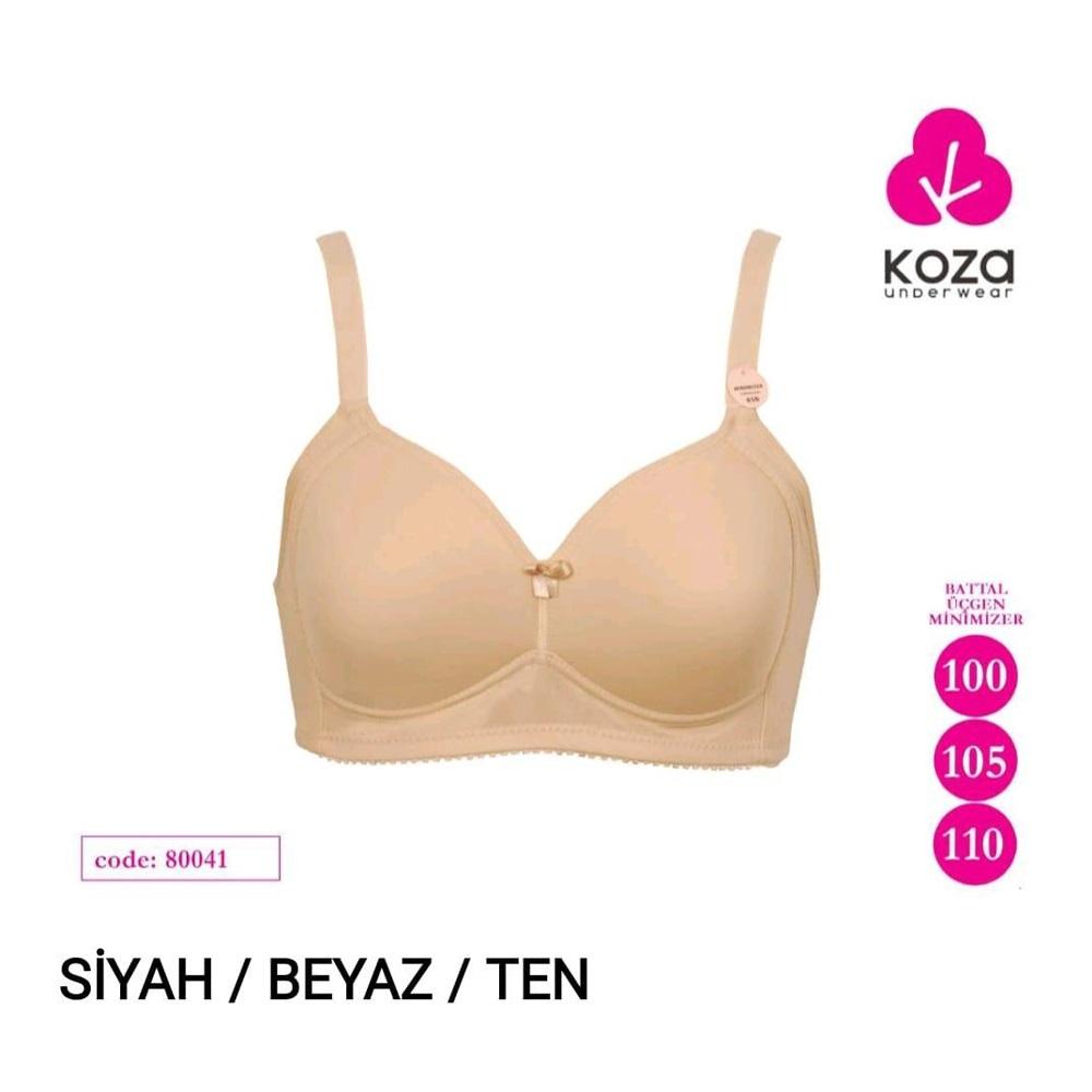 Koza 80041 Bayan Penye Minimizer Battal Toparlayıcı Sütyen 100-110