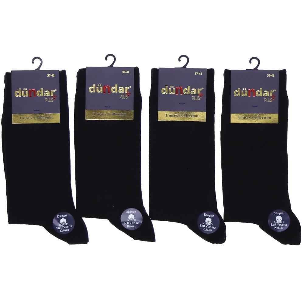 Dündar 4759 Plus Unisex Dikişsiz Soft Y. Kokulu Coton Soket Çorap