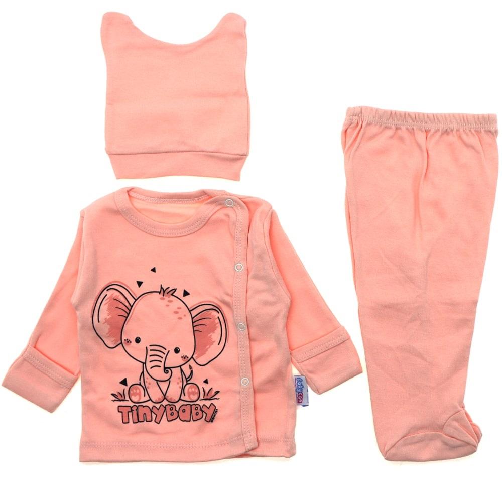 Baby Can 9205 Bebe Fil Bas. Bereli 3 Parça Zıbın Takım 0-3 Ay