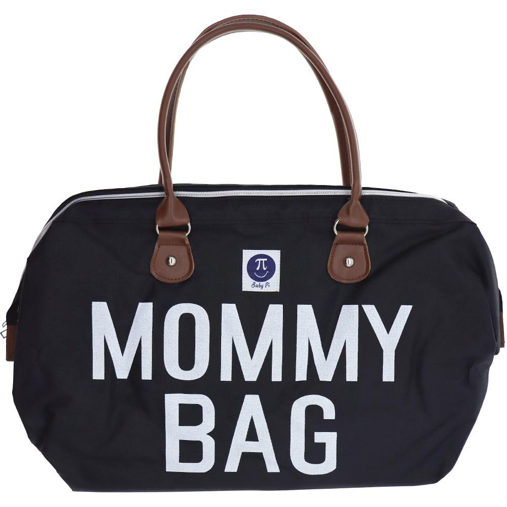 Rain Baby 777 Mommy Bag Baskılı Bebe Malzeme Çantası - Siyah - PAKET İÇİ TEK RENK