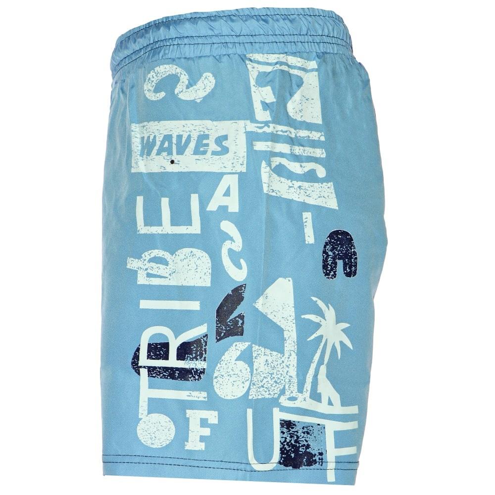 Damla 0731 Erkek Waves Baskılı Şort S-XL