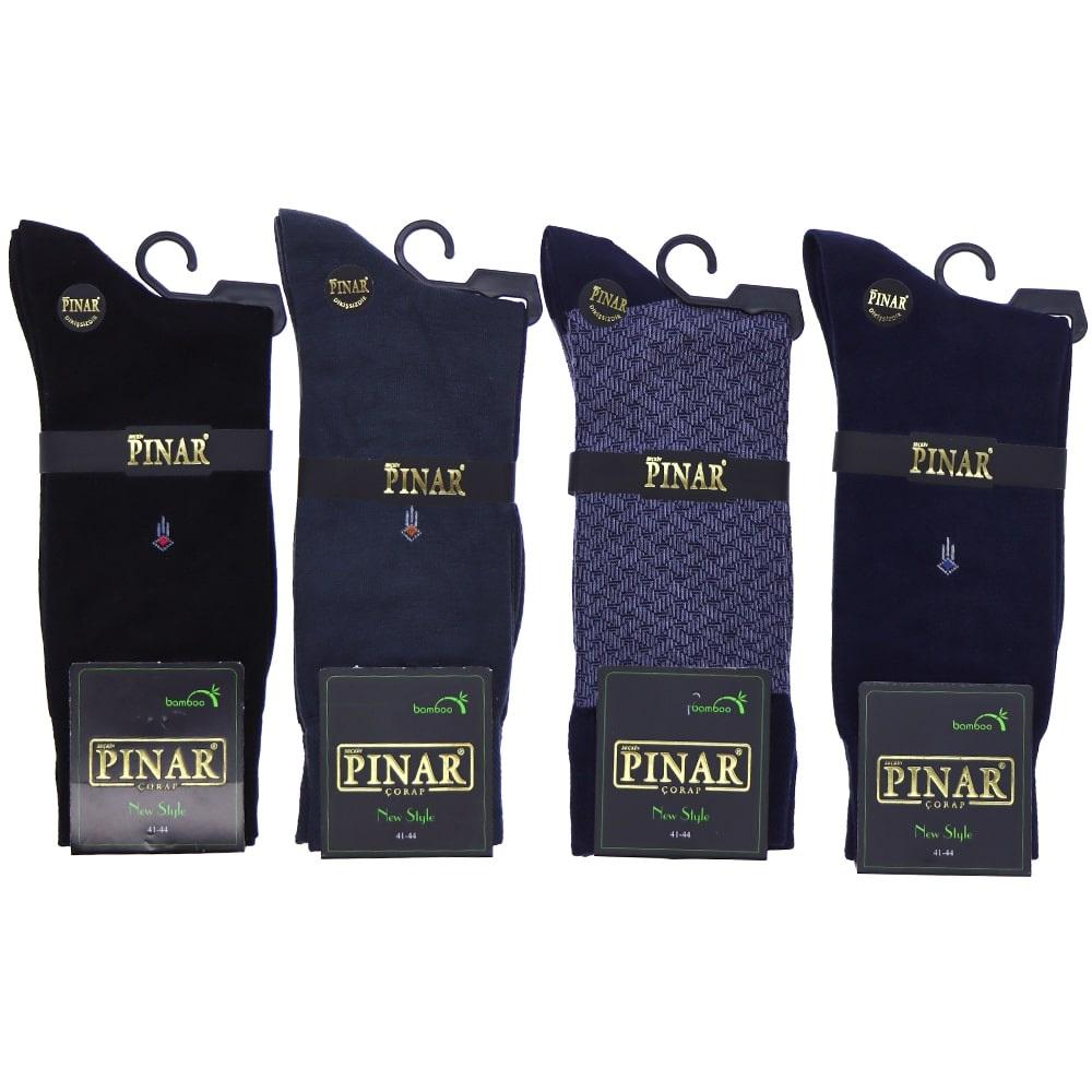 Pınar 6400 Erkek Bambu Dikişli Soket Çorap