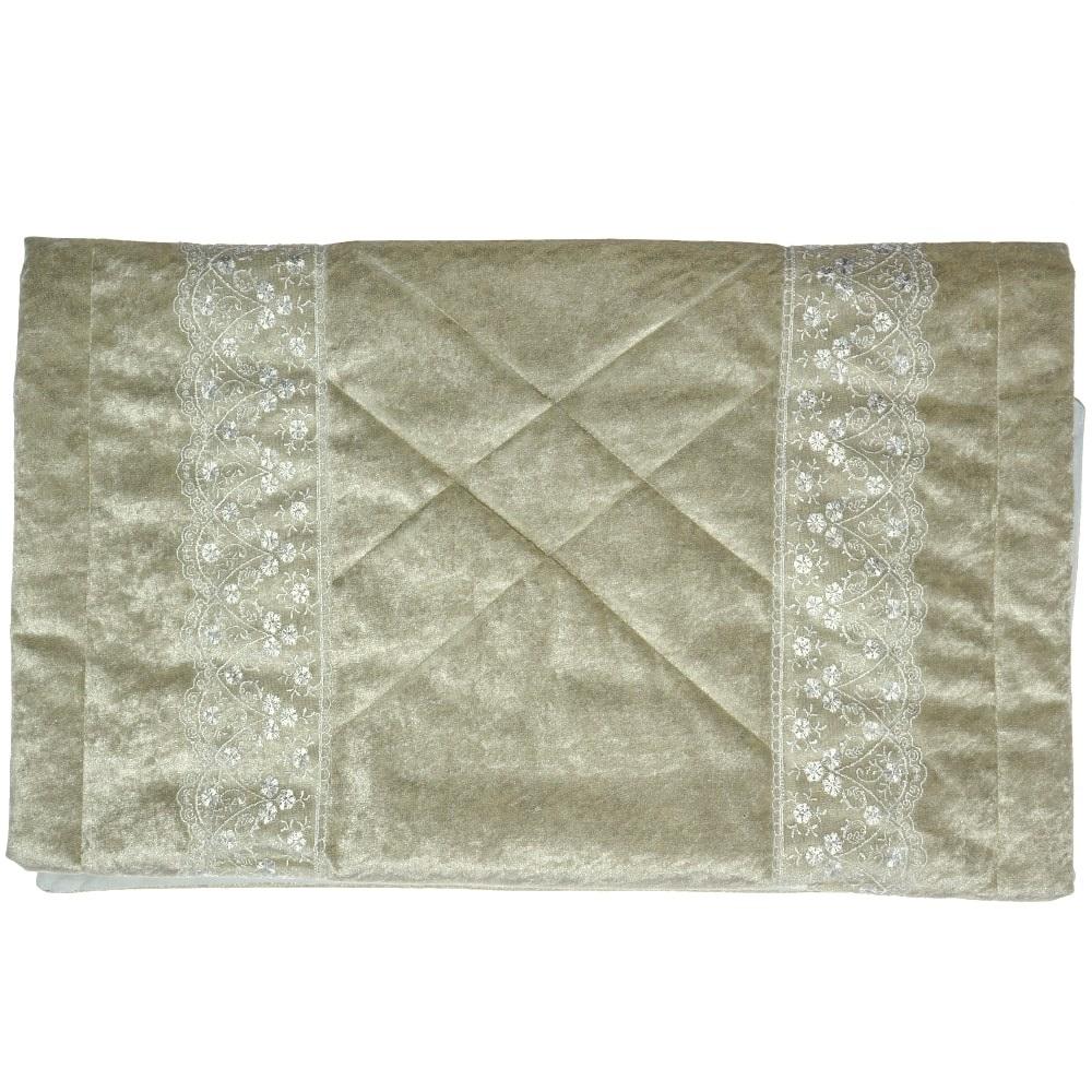 ÖFG Kadife Nakışlı Bantlı Seccade