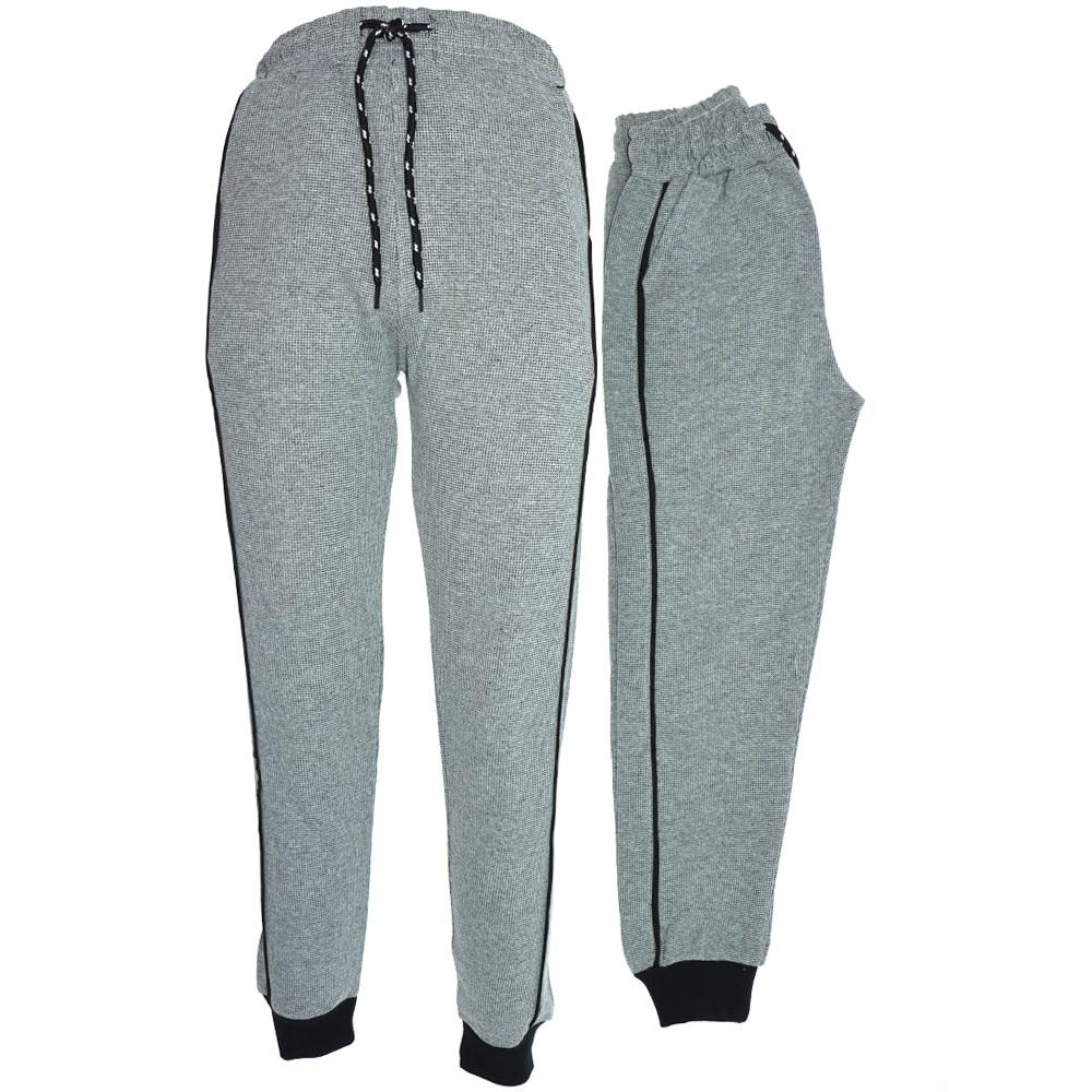 Elsi 0242 Erkek Çocuk Ribanalı Biyeli Petek Eşofman Alt 12-16 Yaş