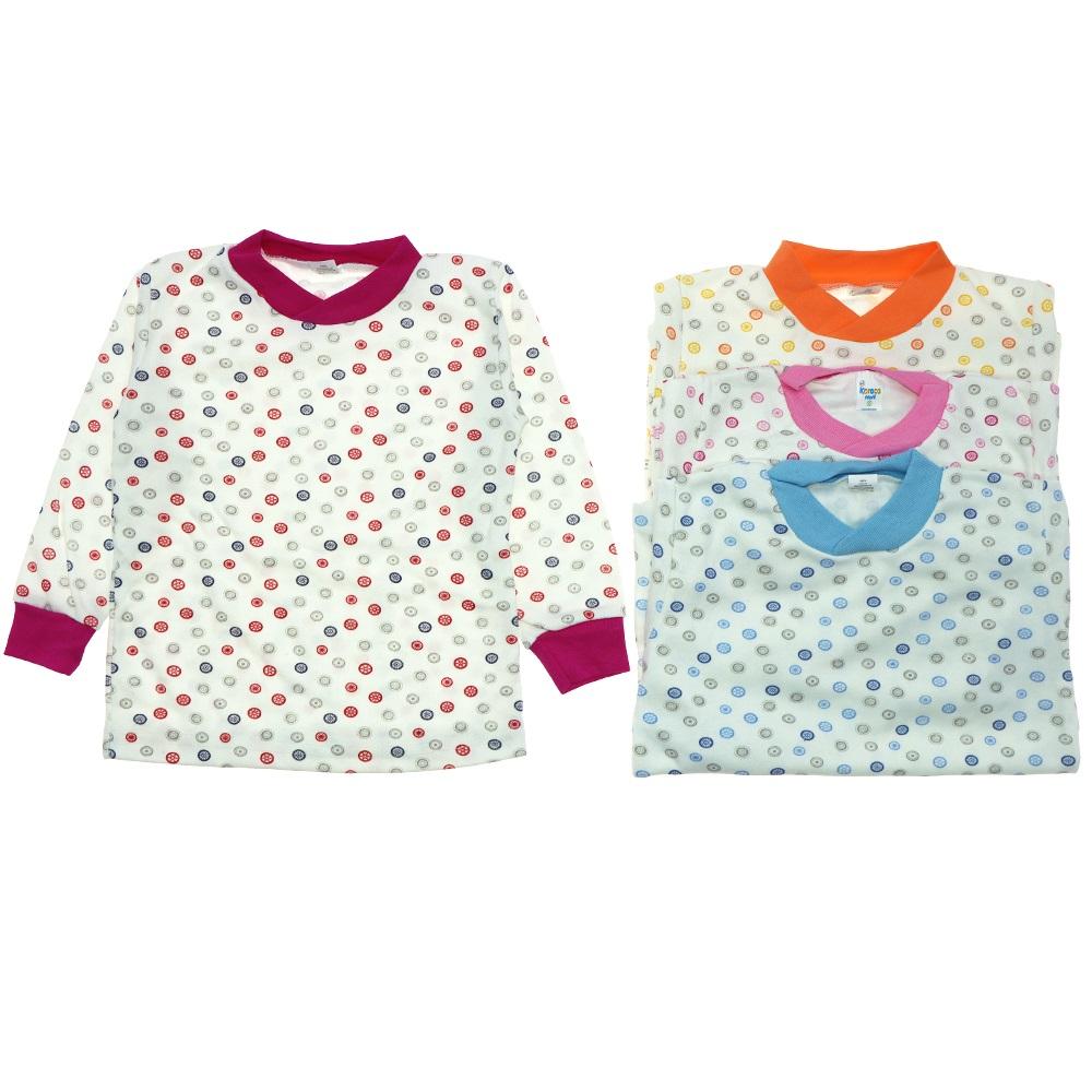 Karaca Çocuk Teker Baskılı Penye Pijama Takım 4-6 Yaş