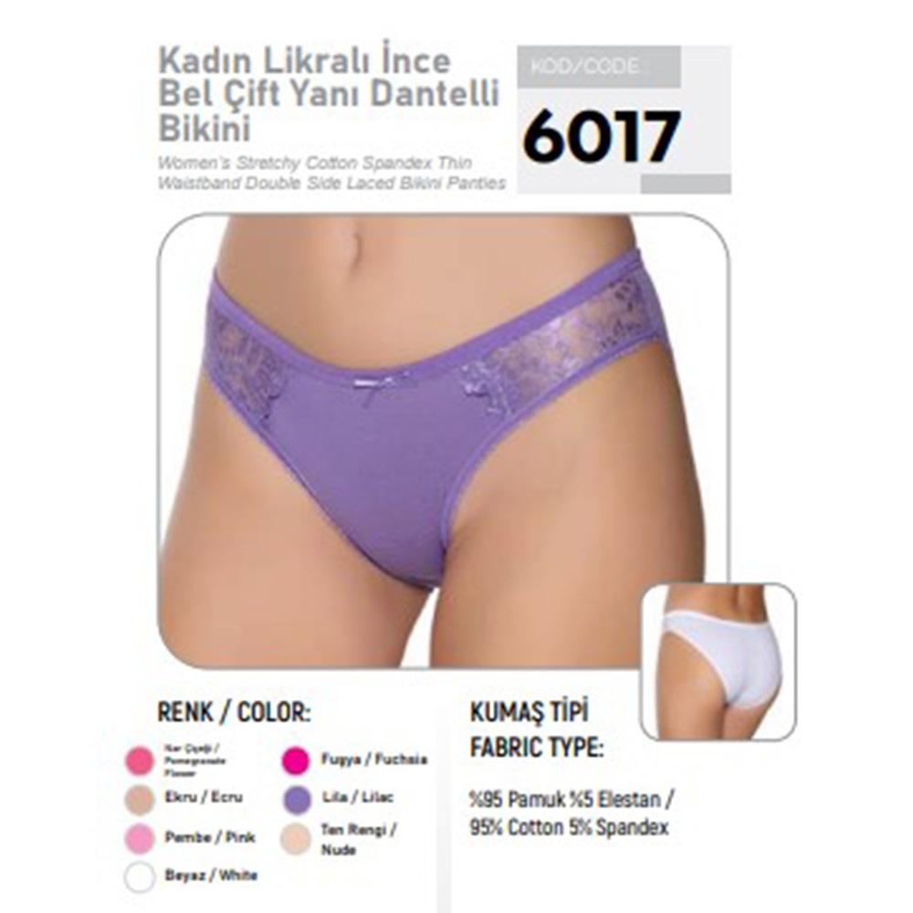 Gümüş 5001 Bayan Düz Bikini (617)