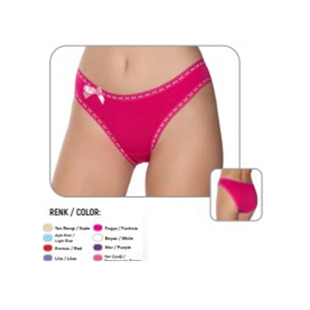 Gümüş 5001 Bayan Düz Bikini (691)