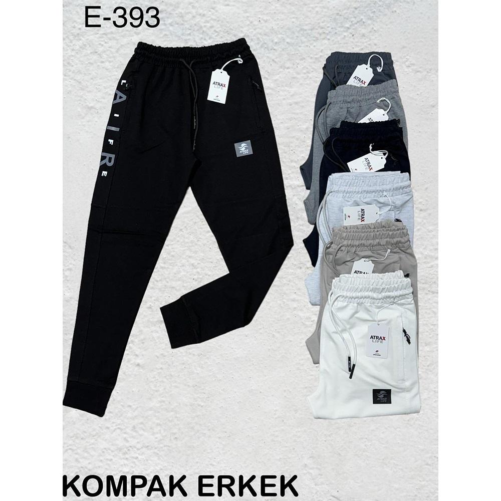 Atrax E-393 Erkek Kompak Atrax Life Bas P Ribana Eşofman Alt S-XXL