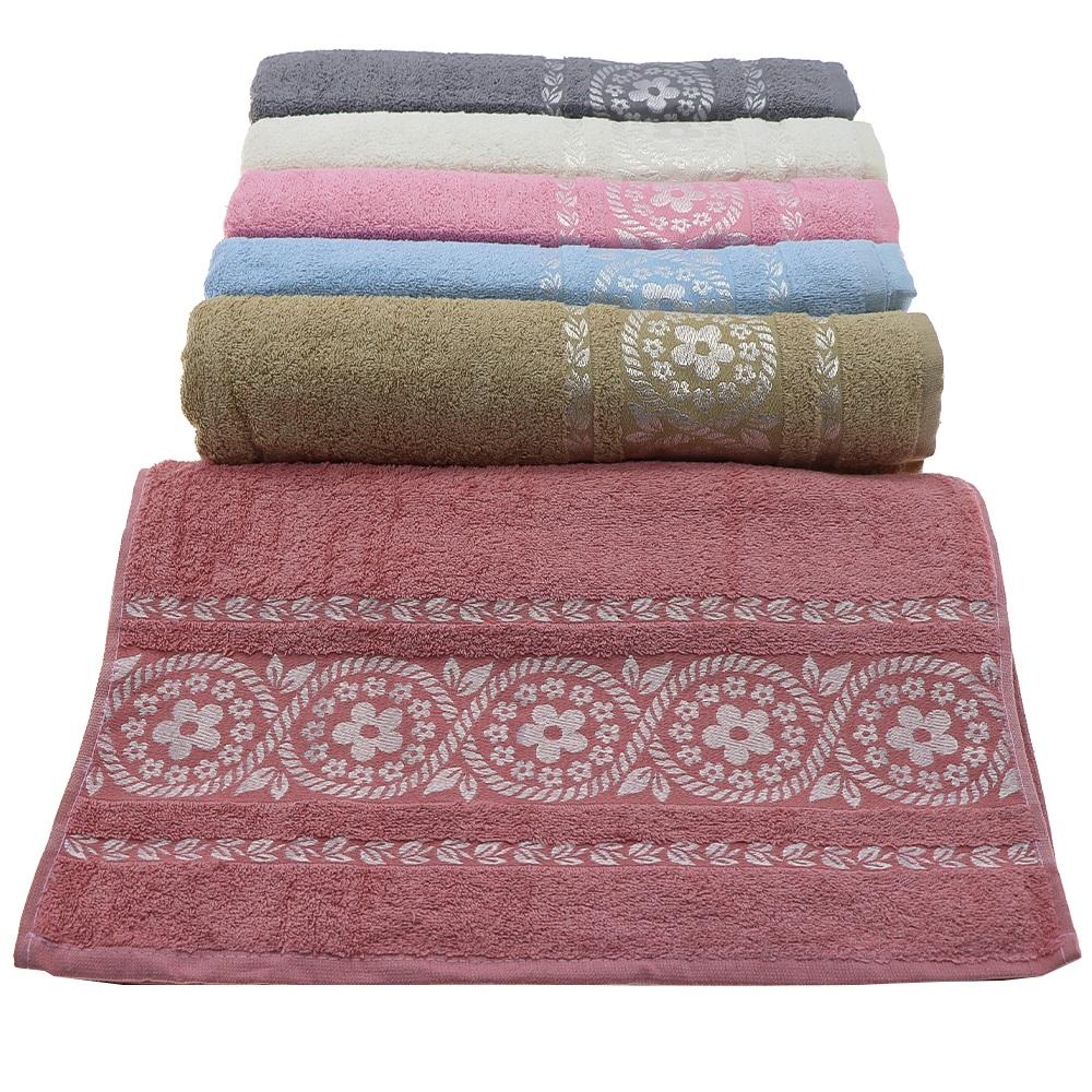 Yoncagül 50x90 cm Ağır Jakarlı El -Yüz Havlusu