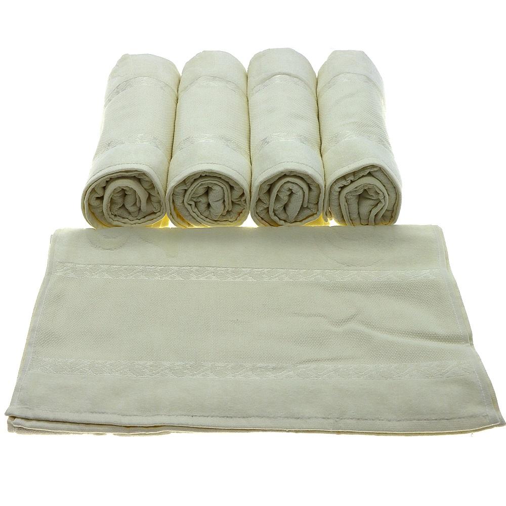 İfh Jakarlı Araboş Kadife El Yüz Havlusu 50x90 cm