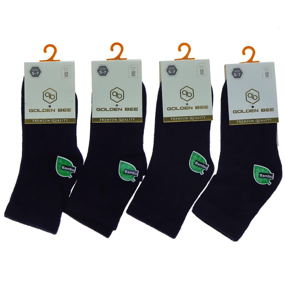 Golden Bee 2815 Çocuk Bambu Yarım Konç Patik Çorap