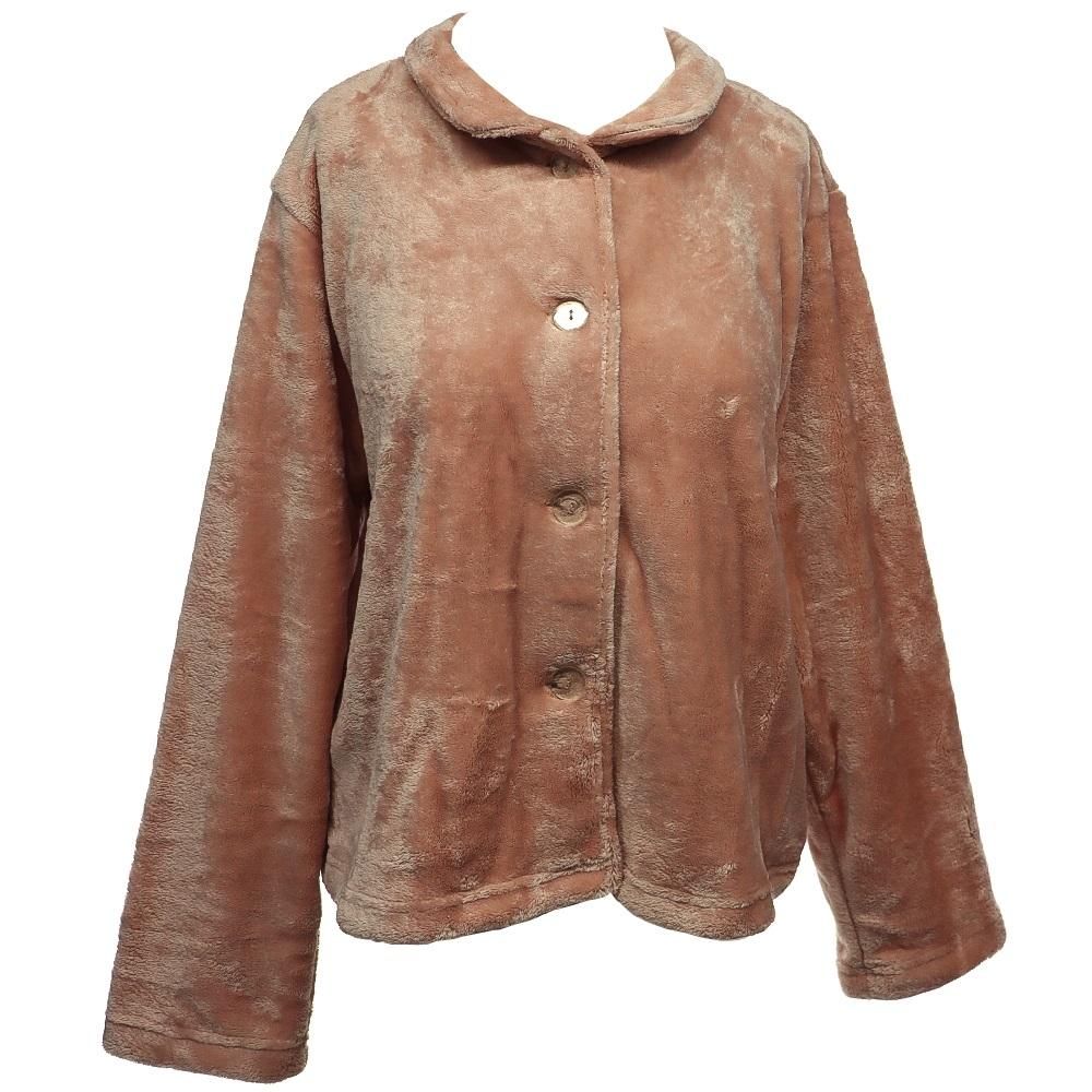 Kaya tekstil Damen 6603 Bayan Kısa Velsoft Ceket