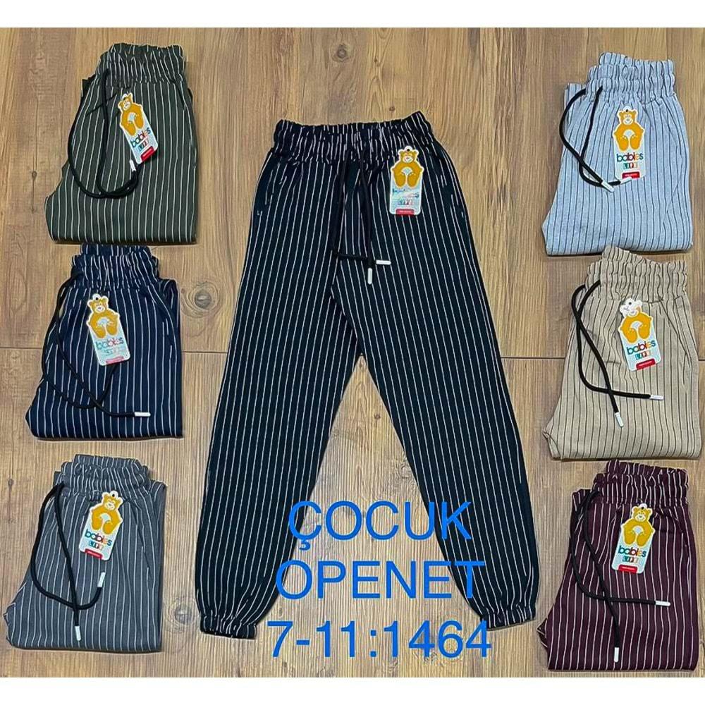 Babies Lİfe 1464 Kız Çocuk Çizgili Opened Eşofman Alt 7-11 Yaş