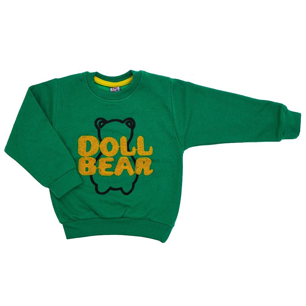 Keskincan Erkek Çocuk Doll Bear Nakışlı 2 İplik Sweat 8-12 Yaş