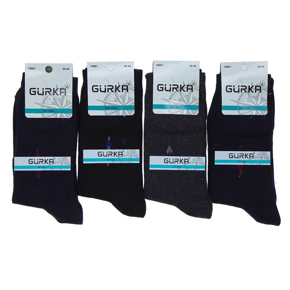 Gürka 18861 Erkek Likralı Desenli Mevsimlik Soket Çorap