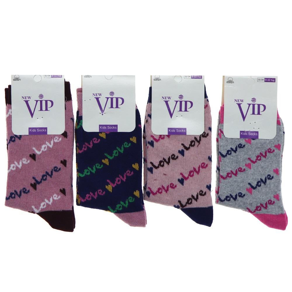 Vip 207 Kız Çocuk Likralı Soket Çorap