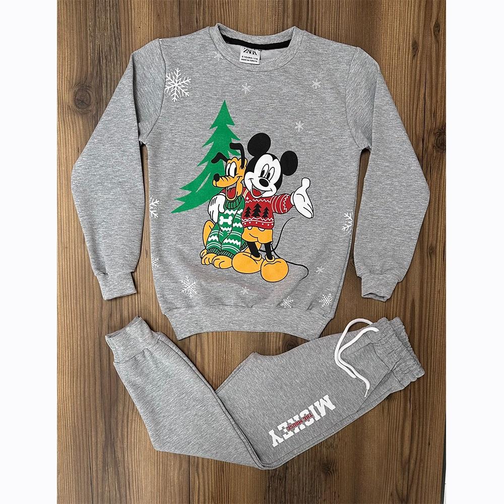 Zara Erkek Çocuk Penye Mickey Mouse Baskılı Takım 7-10 Yaş