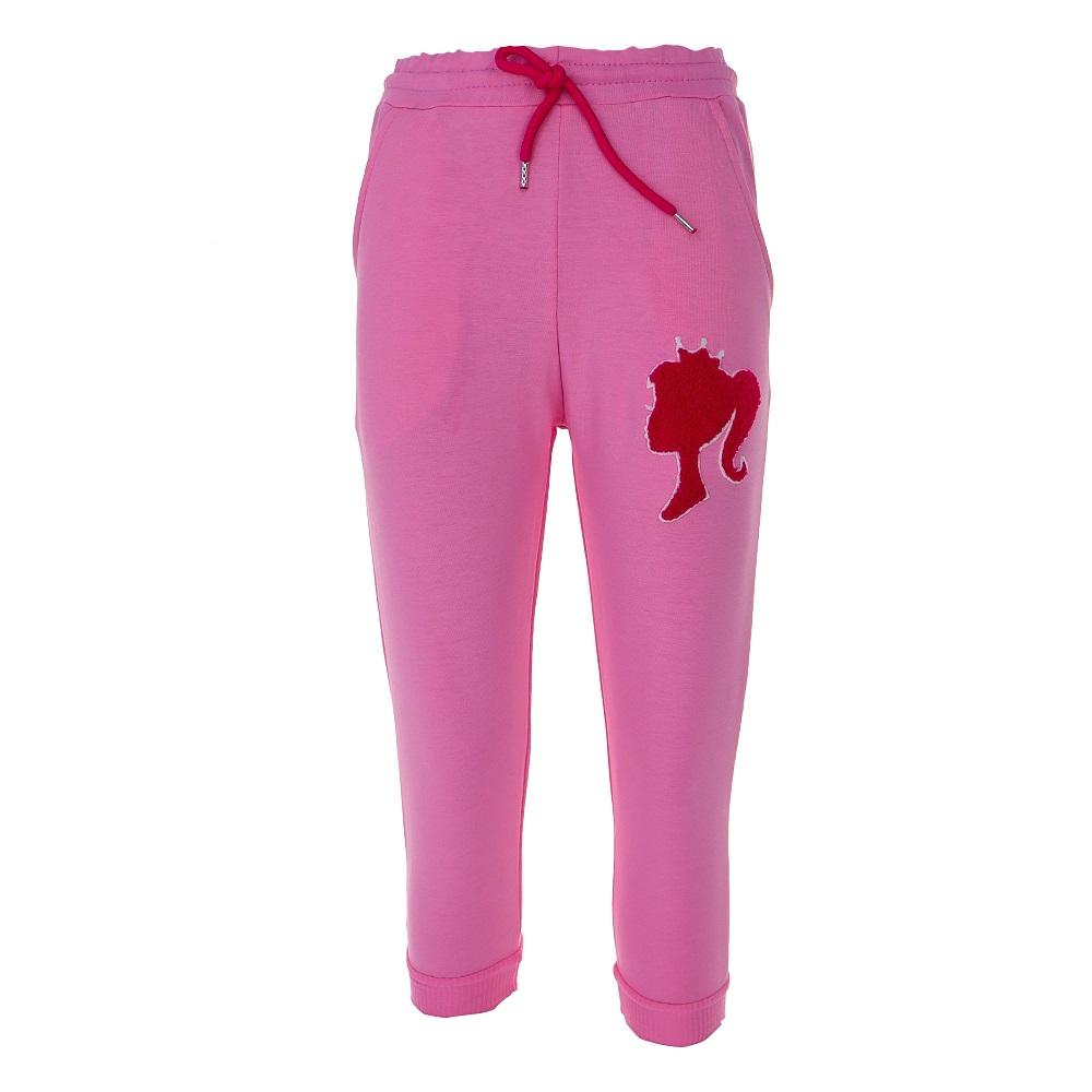 Barbie 8110 Kız Çocuk Penye Taçlı Barbie Kız Süzine Nakışlı Eşofman Alt 5-8 Yaş
