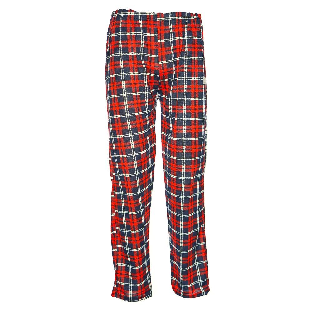 Hilal Yıldız 133 Erkek Penye Ekoseli Battal Pijama Tek Alt 3XL-5XL