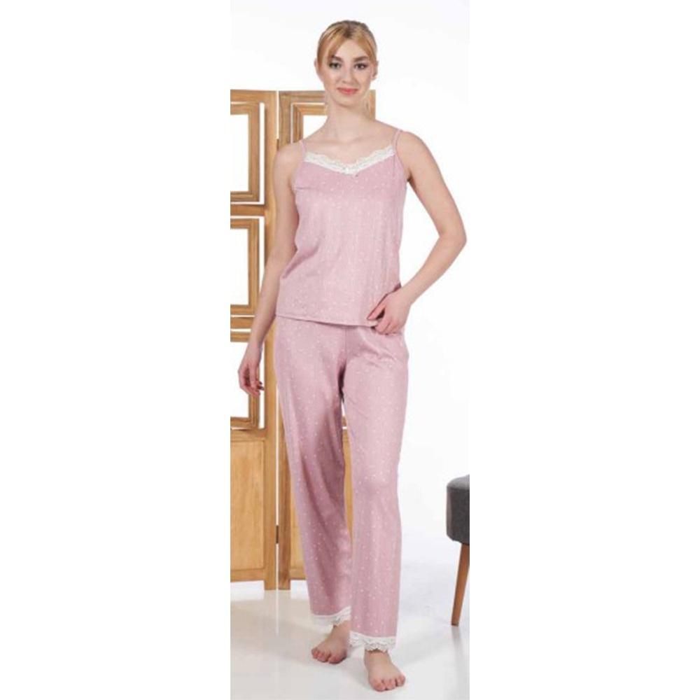 Estiva 24105 Bayan Pegasus İp Askılı Pijama Takımı S-XL