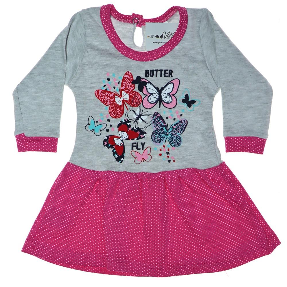 4622 Penye Kelebekli Takım Takım 6-9-12 Ay