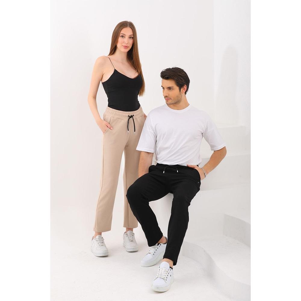 Oysho 384 Unisex Dar Paça Cepli Eşofman Alt S-XL