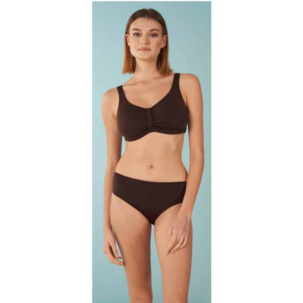 Estiva 2509 116 Bayan Düz Toparlayıcı Bikini M-3XL