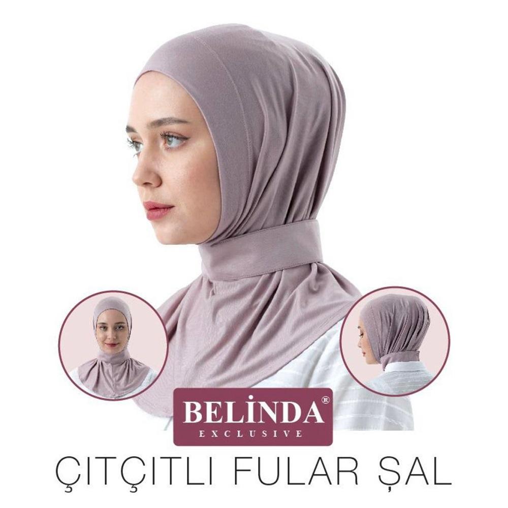 Belinda Bayan Penye Çıt Çıtlı Fular Şal