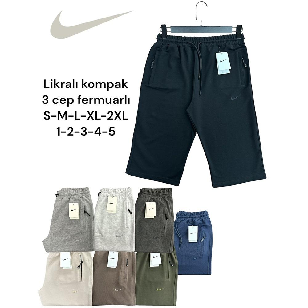 Erkam KK1367 Erkek Kompak Nike Nakışlı Kapri S-XXL