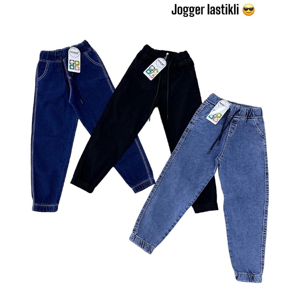 Paşacan 8020-2 Erkek Çocuk Jogger Kot Pantolon 8-12 Yaş