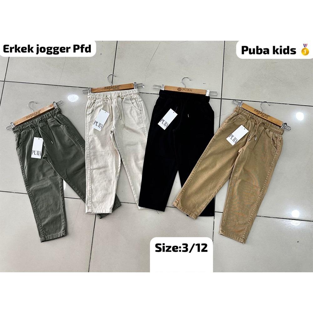 Puba 749-2 Erkek Çocuk Bagy Jogger Kot Pantolon 8-12 Yaş