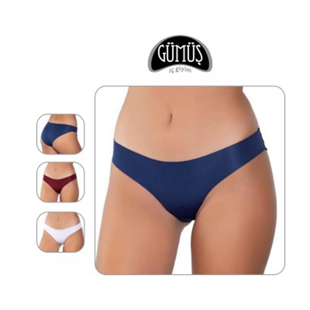 Gümüş 3075 Bayan Görünmez Bikini