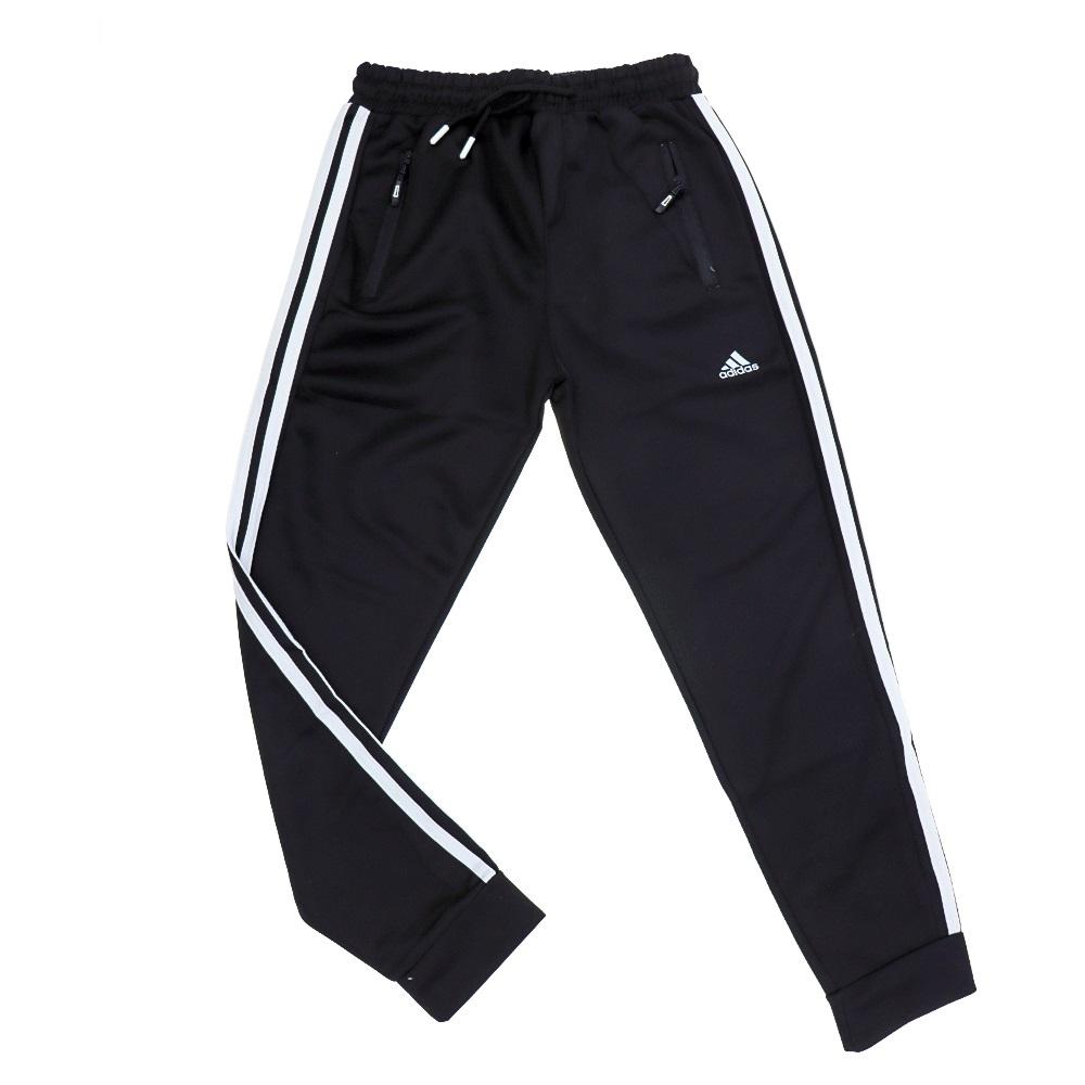 Slm 243 Erkek Scuba Adidas Baskılı Manşetli Paça Pantolon S-2XL