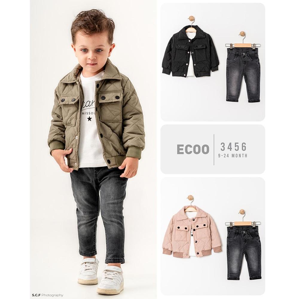 Ecoo Kids 3456 Erkek Çocuk Kapitone Montlu Takım 9-24 Ay