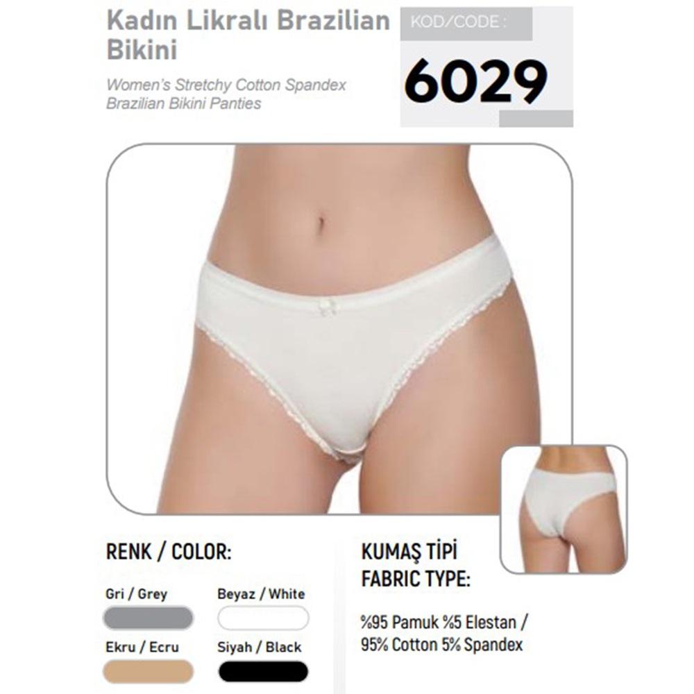 Gümüş 5001 Bayan Dantelli Bikini (629)