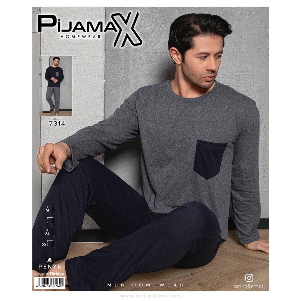 Pijamax 7314 Erkek Penye Pijama Takımı M-2XL