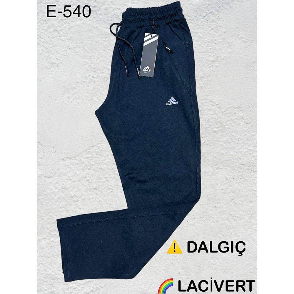 Atrax E-540 Erkek Dalgıç Açık Paça Adidas Baskılı Eşofman Alt S-2XL