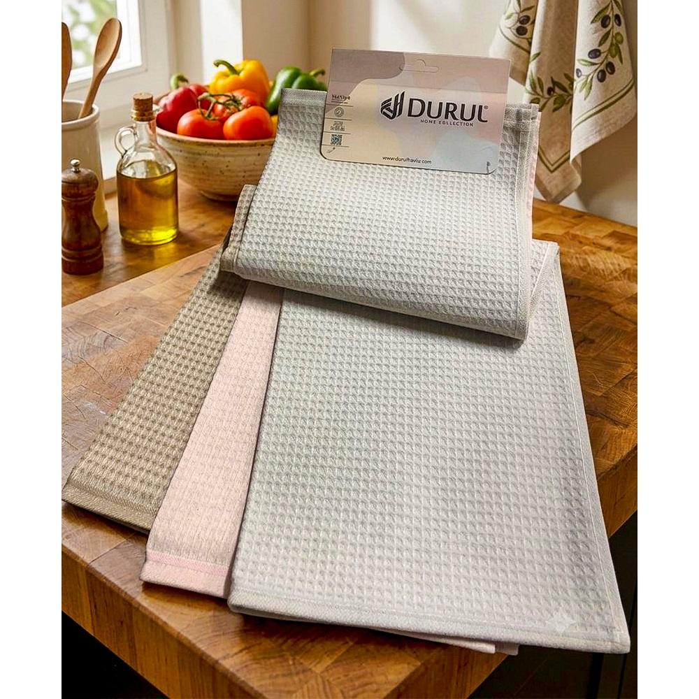 Durul 039 Ezgi 3 Lü Mutfak Havlusu 50X70 Cm