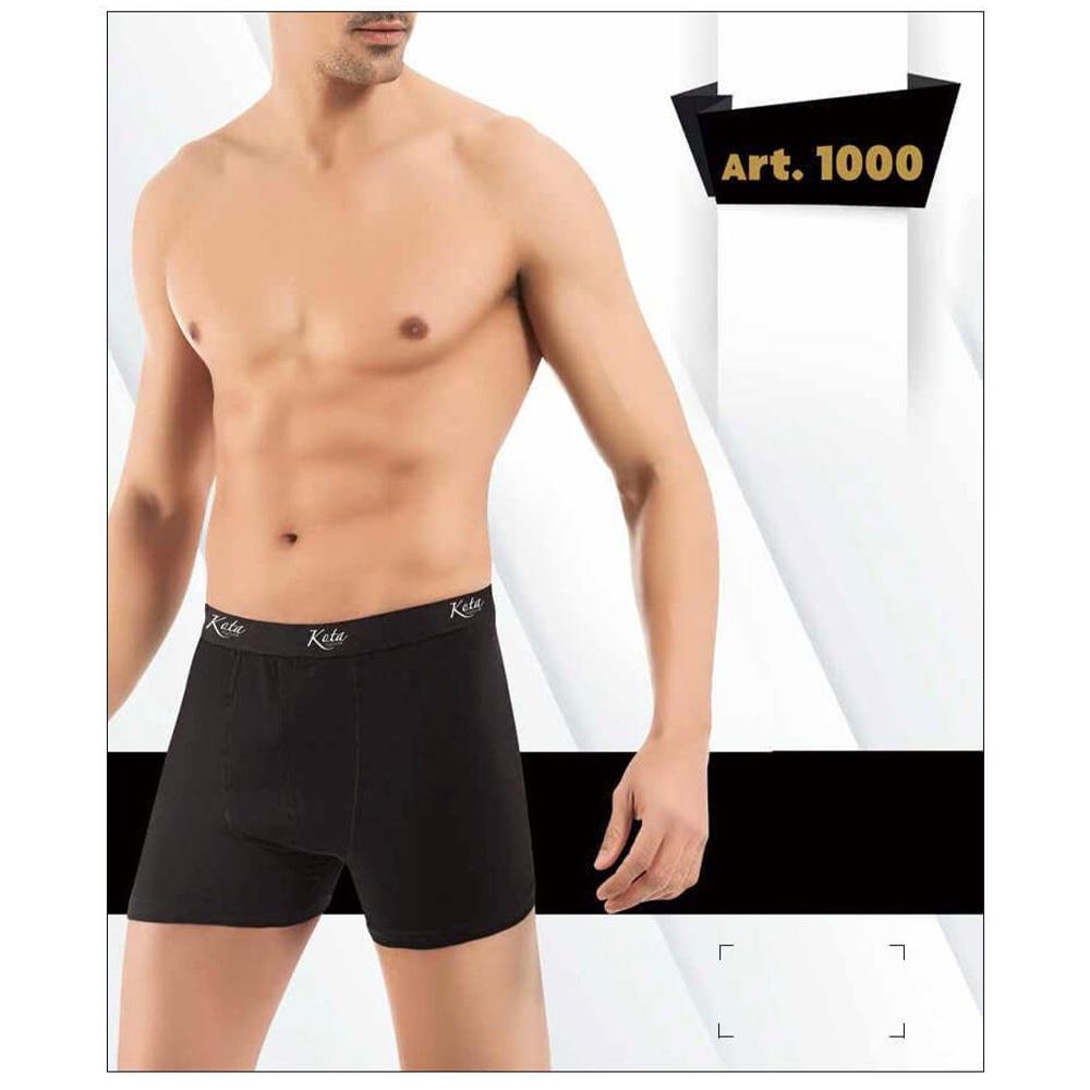 Kota 1000 Erkek Likralı Boxer - Antrasit