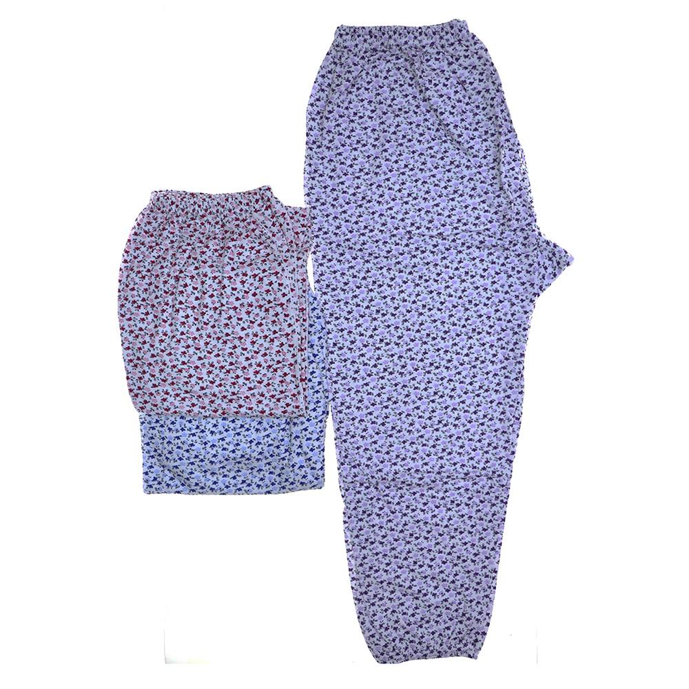 Buhara 2053,02 Bayan Kışlık Uzun Altı Lastikli Pijama Tek Alt